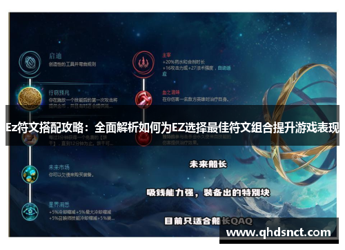 Ez符文搭配攻略：全面解析如何为EZ选择最佳符文组合提升游戏表现